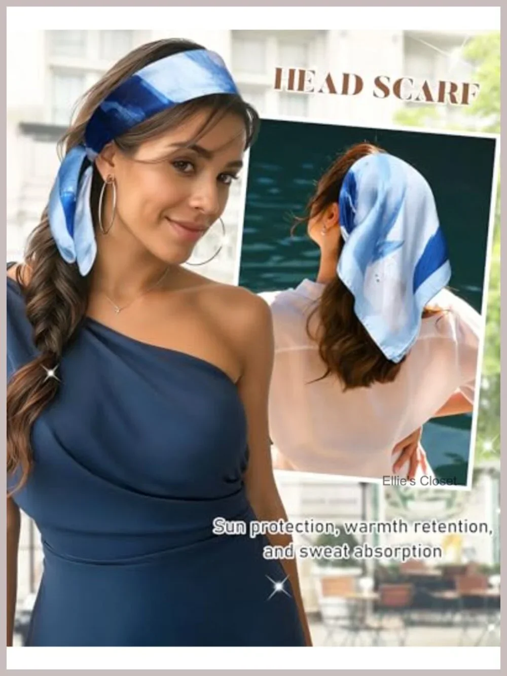 Silk-Like Satin Hair Scarf 27